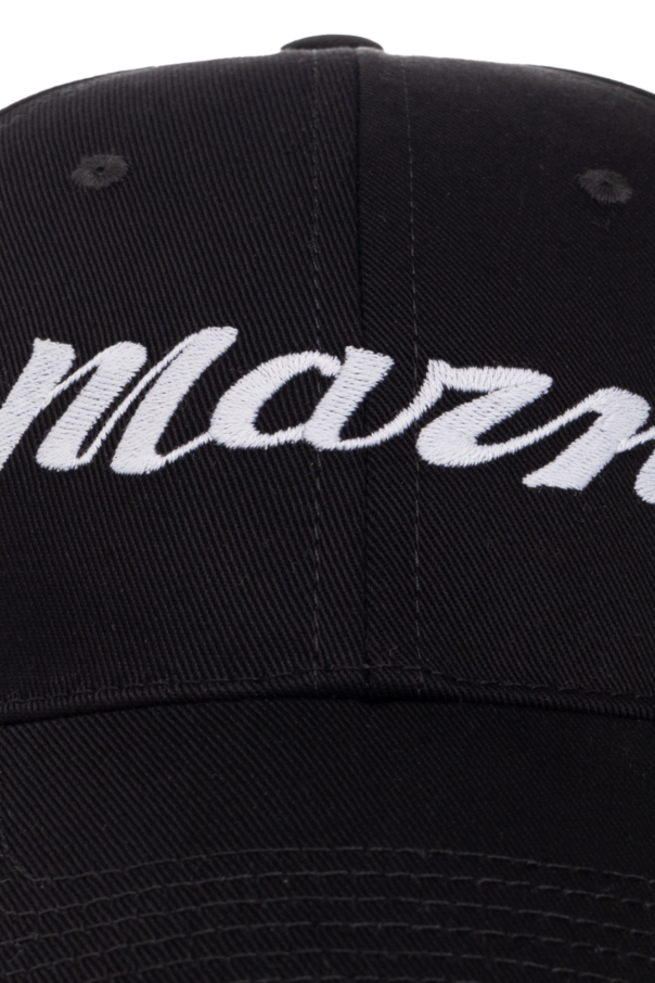 Black Baseball cap with logo Marni Vitkac GB